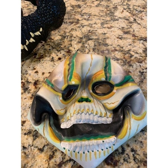 RUBIES Costume SKELETON Mask Scary Creepy One Size - Picture 5 of 5